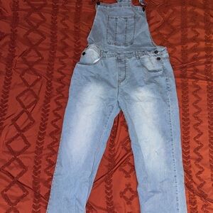 & Other Stories Light Blue Denim Overalls